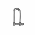 Скоба такелажная D-образная удлиненная АРТ 8259 нержавеющая сталь А4 Скоба такелажная D-образная удлиненная АРТ 8259 нержавеющая сталь А4